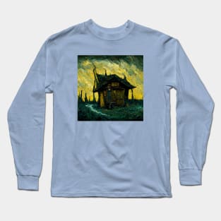 Starry Night Above The Shrieking Shack Long Sleeve T-Shirt